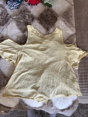 Free people open back top